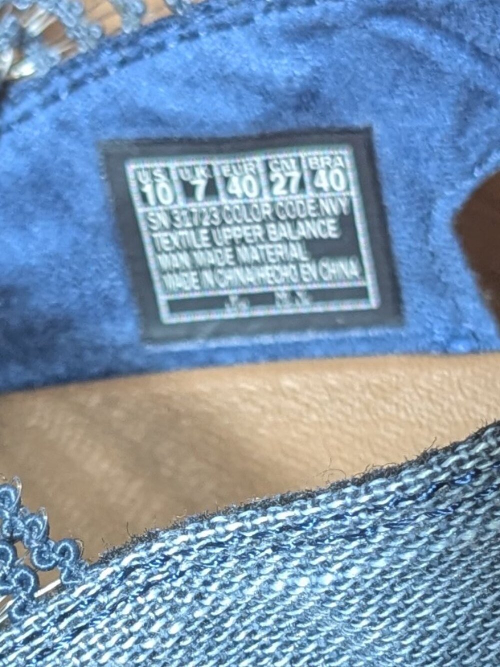 Skechers Denim Wedge Sandals - Picture 7 of 7